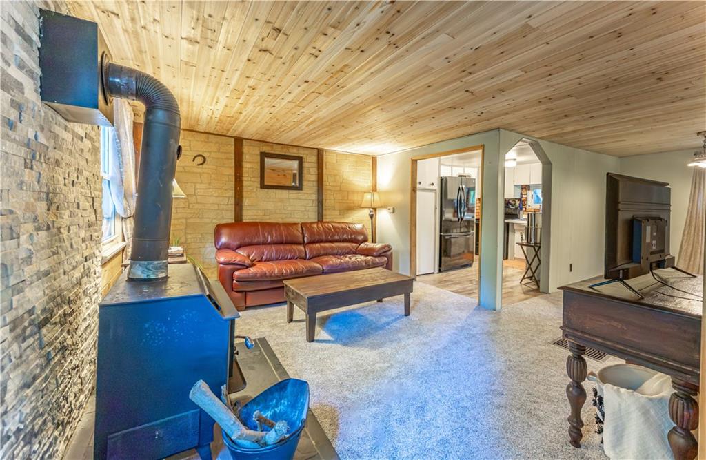 1360 Abers Creek Road Monroeville, PA 15146 - Photo 7 of 20 a living room with furniture and a wooden floor