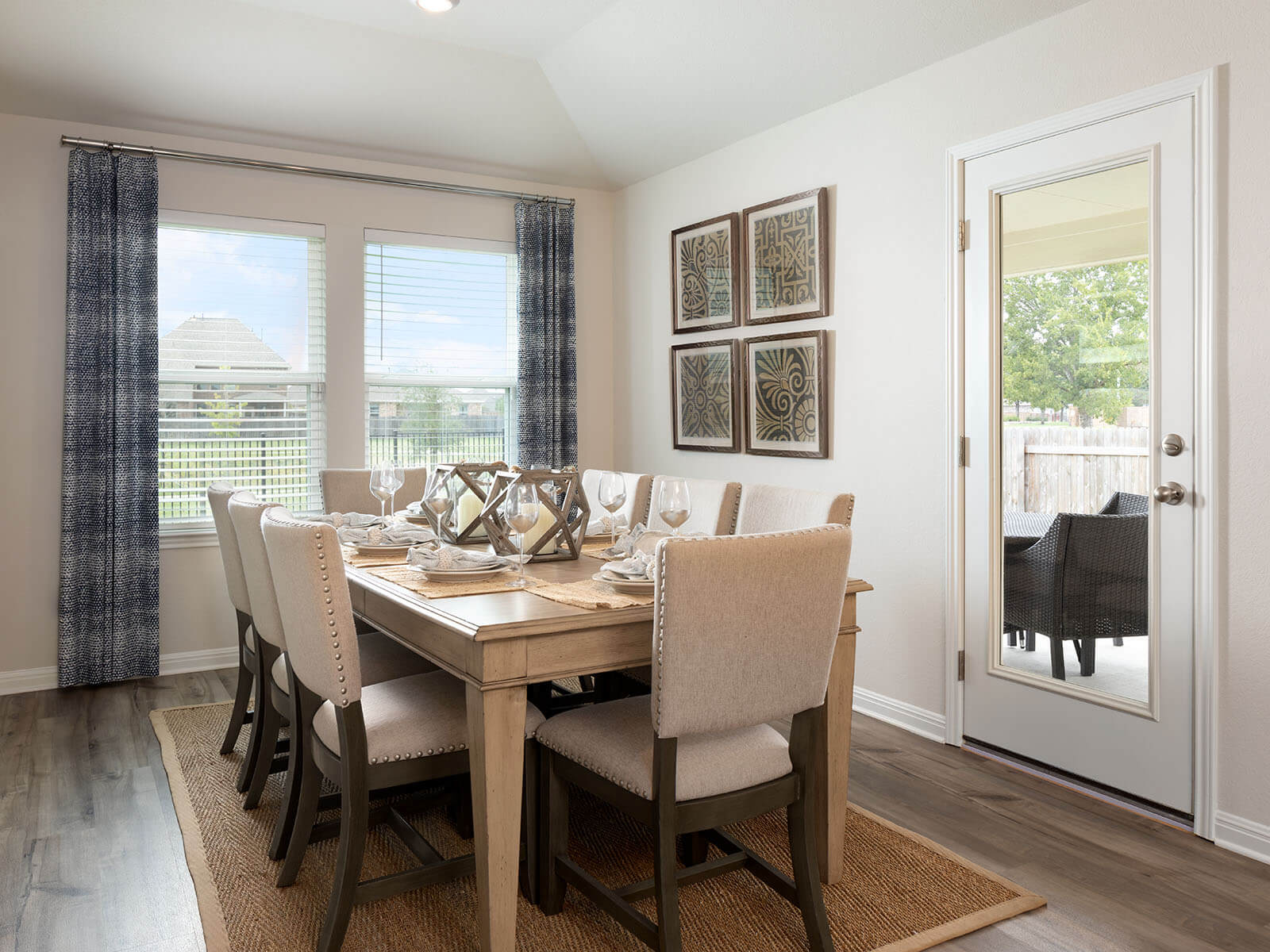 801 Sue Peaks Loop Dripping Springs, TX 78620 - Photo 10 of 18 a view of a dining room with furniture window and outside view
