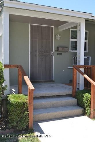 1867 Layton Street Pasadena, CA 91104 - Photo 3 of 22 a view of house entrance