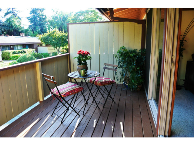 500 West Middlefield Road, Unit 154 Mountain View, CA 94043 - Photo 12 of 16 a view of balcony with furniture and outdoor space