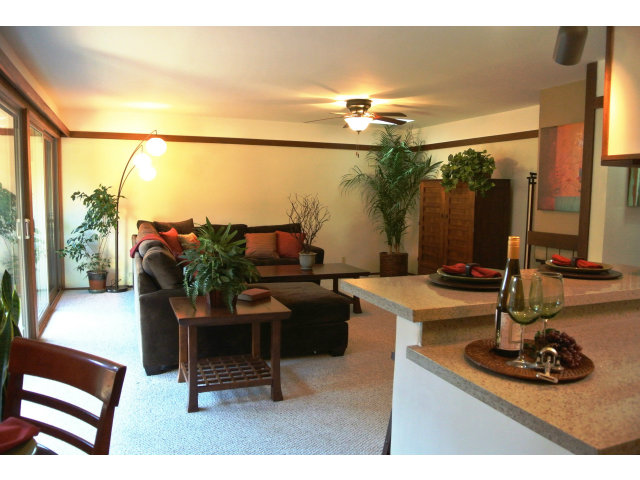 500 West Middlefield Road, Unit 154 Mountain View, CA 94043 - Photo 2 of 16 a dining room with furniture and a floor to ceiling window