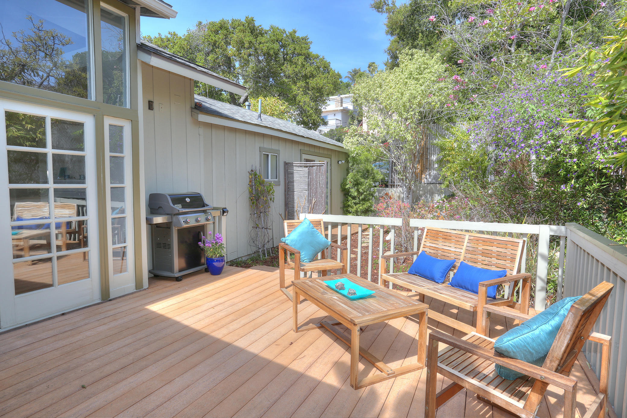 902 Cheltenham Road Santa Barbara, CA 93105 - Photo 5 of 18 Private Deck Off LR