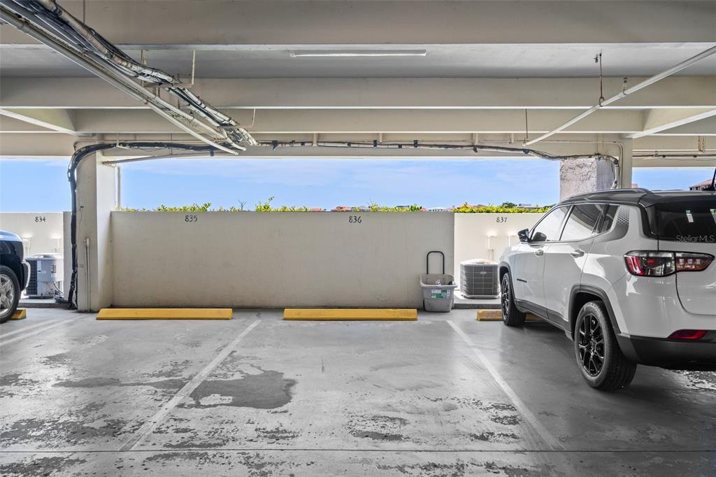 8211 Brent Street, Unit 836 Port Richey, FL 34668 - Photo 30 of 55 a view of a car garage