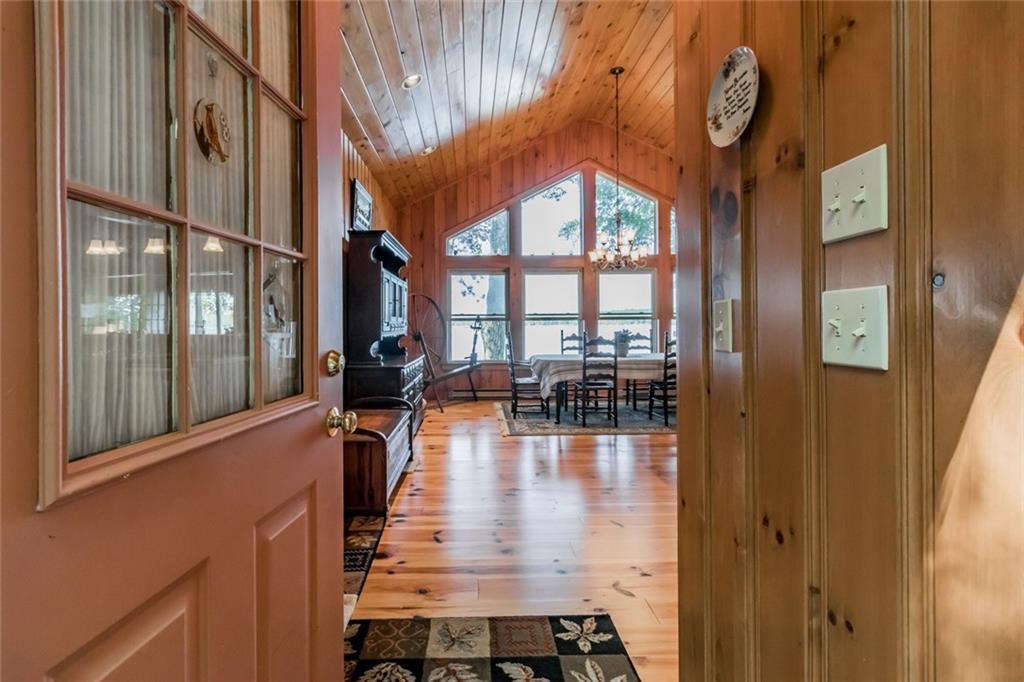 63 Wild Acres Road Raymond, ME 04071 - Photo 3 of 35 Perfect pine vaulted ceilings and...