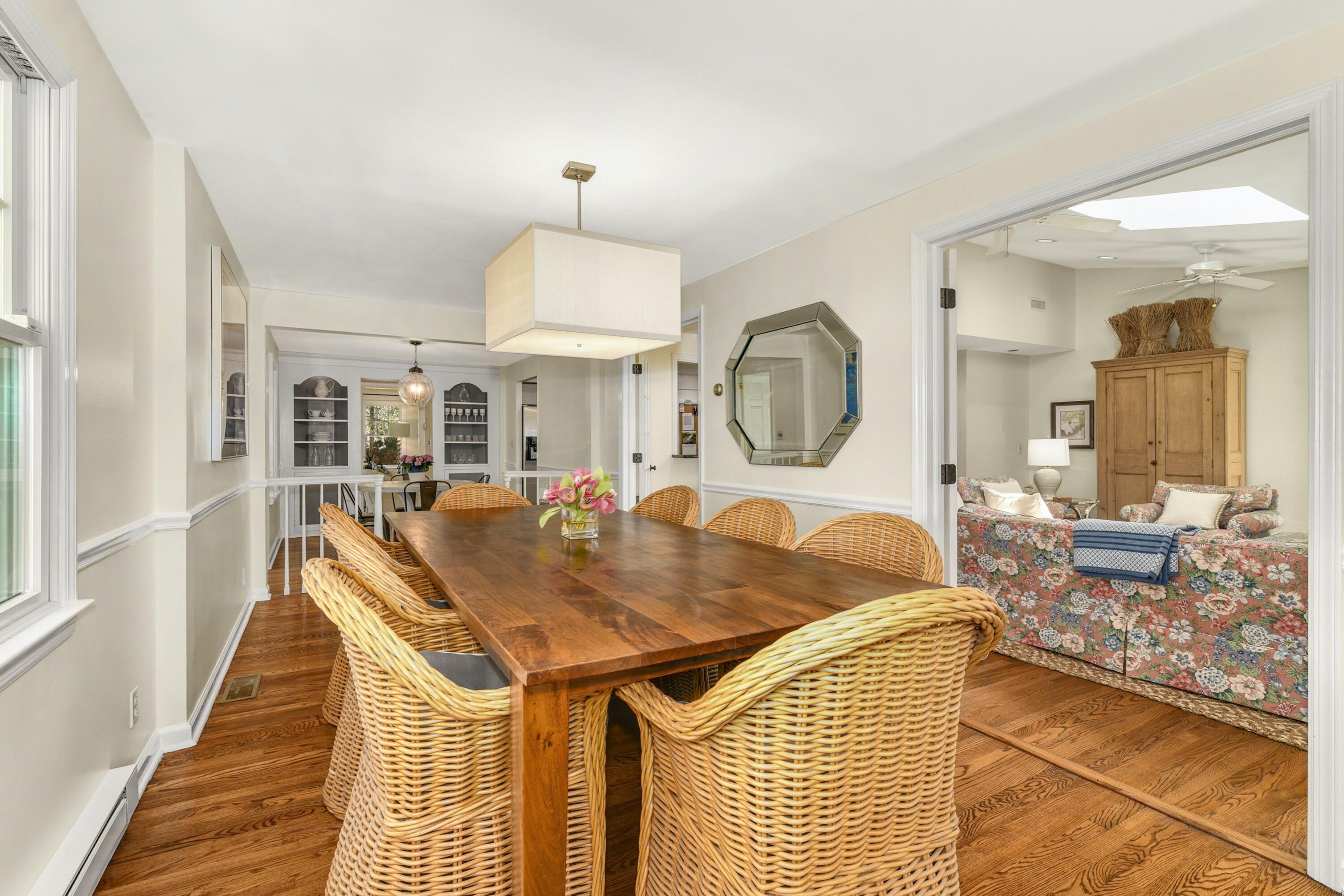 1 Fairmead Road Darien, CT 06820 - Photo 13 of 40 a view of a living room and kitchen