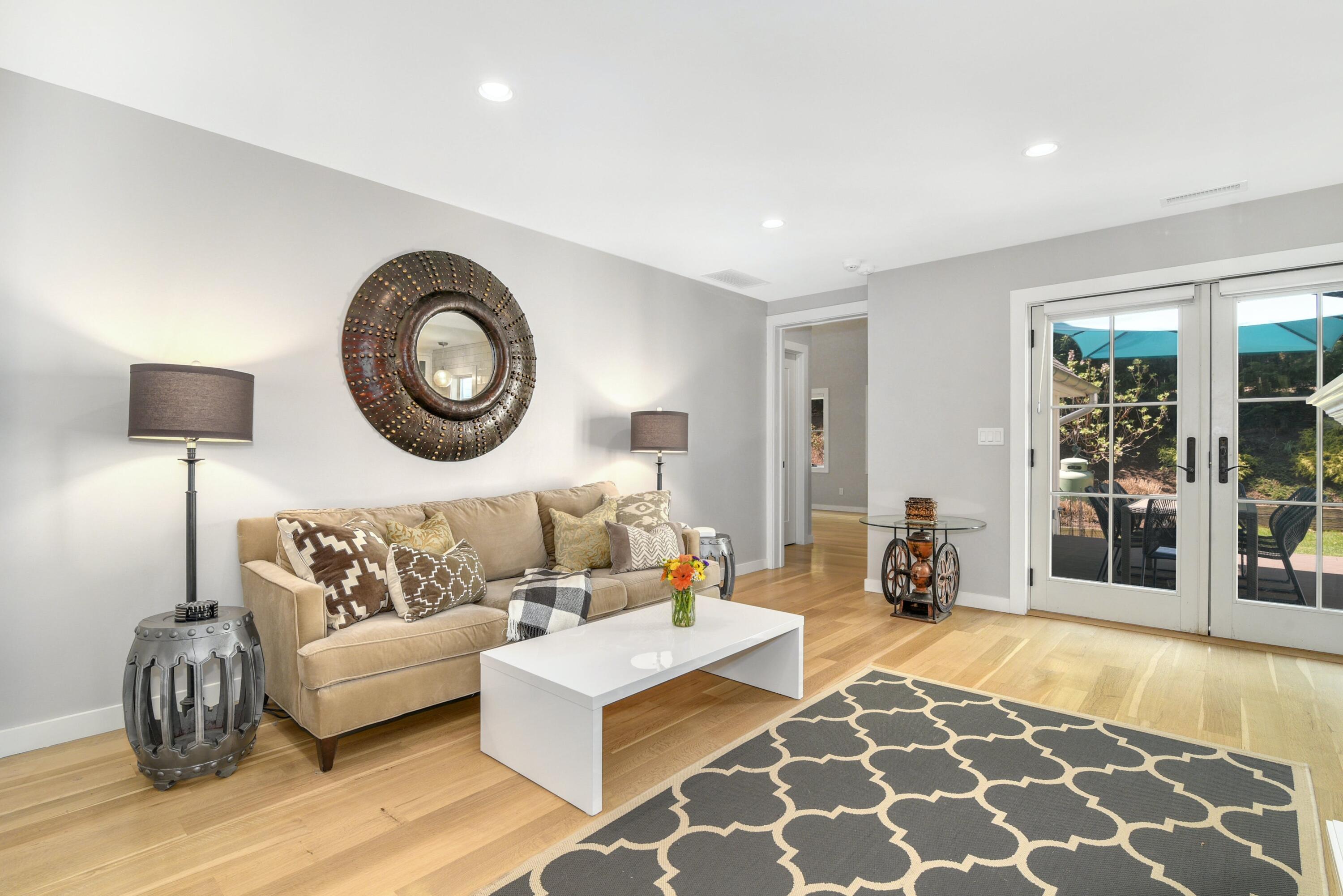 1 Fairmead Road Darien, CT 06820 - Photo 23 of 40 a living room with furniture and a rug