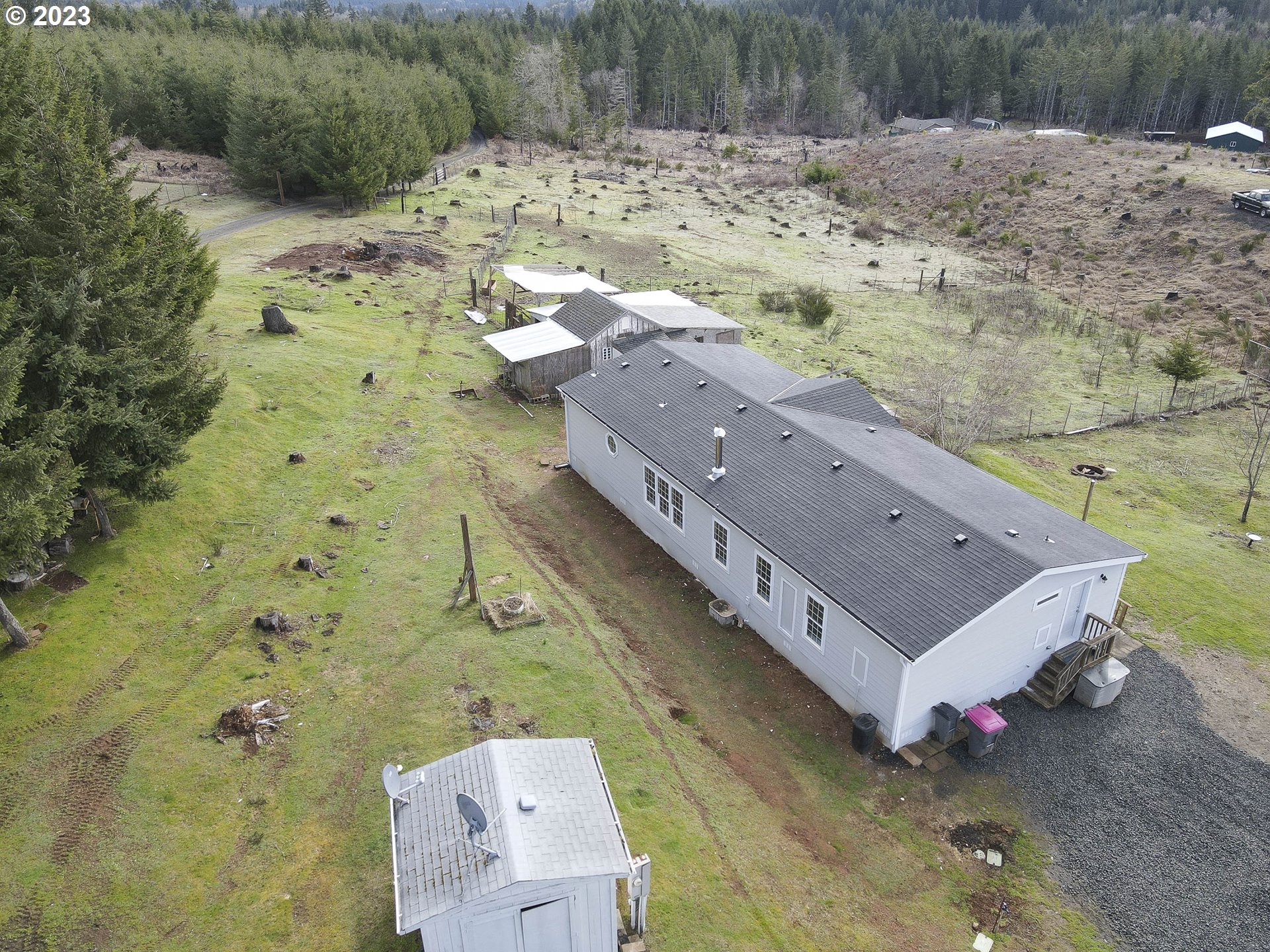 23246 Gooseneck Road Sheridan, OR 97378 - Photo 27 of 27 a view of a small space in a yard