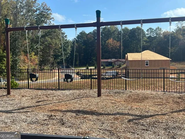 swimming pool view from a balcony
