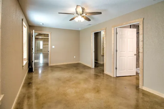 a view of a livingroom with a chandelier