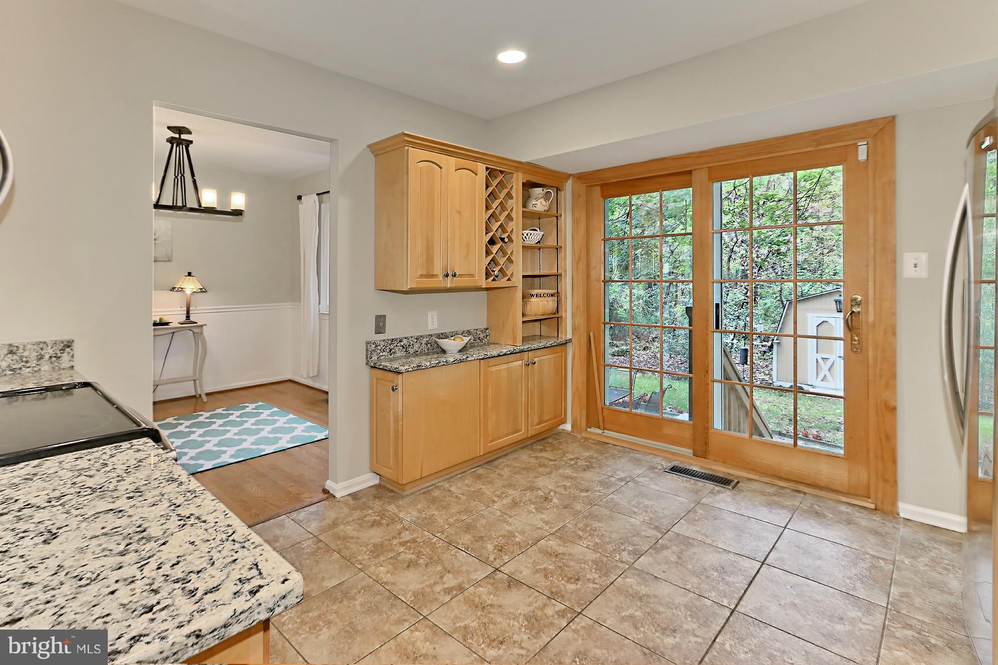 2311 Archdale Road Reston, VA 20191 - Photo 7 of 30 UPDATED KITCHEN OPENS TO PRIVATE BACKYARD