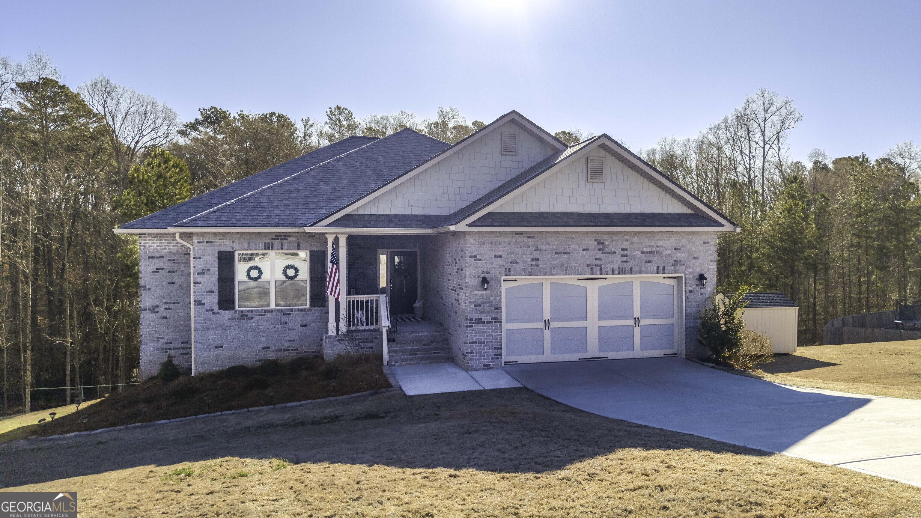 592 Whitman Court Bremen, GA 30110 - Photo 1 of 1 a front view of a house with a yard