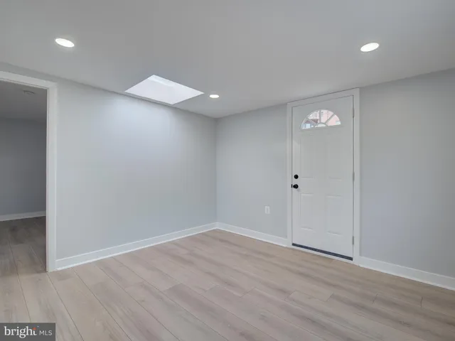 wooden floor in an empty room