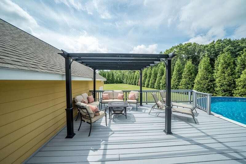 4005 Berman Edge Road Holly Springs, NC 27540 - Photo 22 of 25 Decking - Pergola and Pool