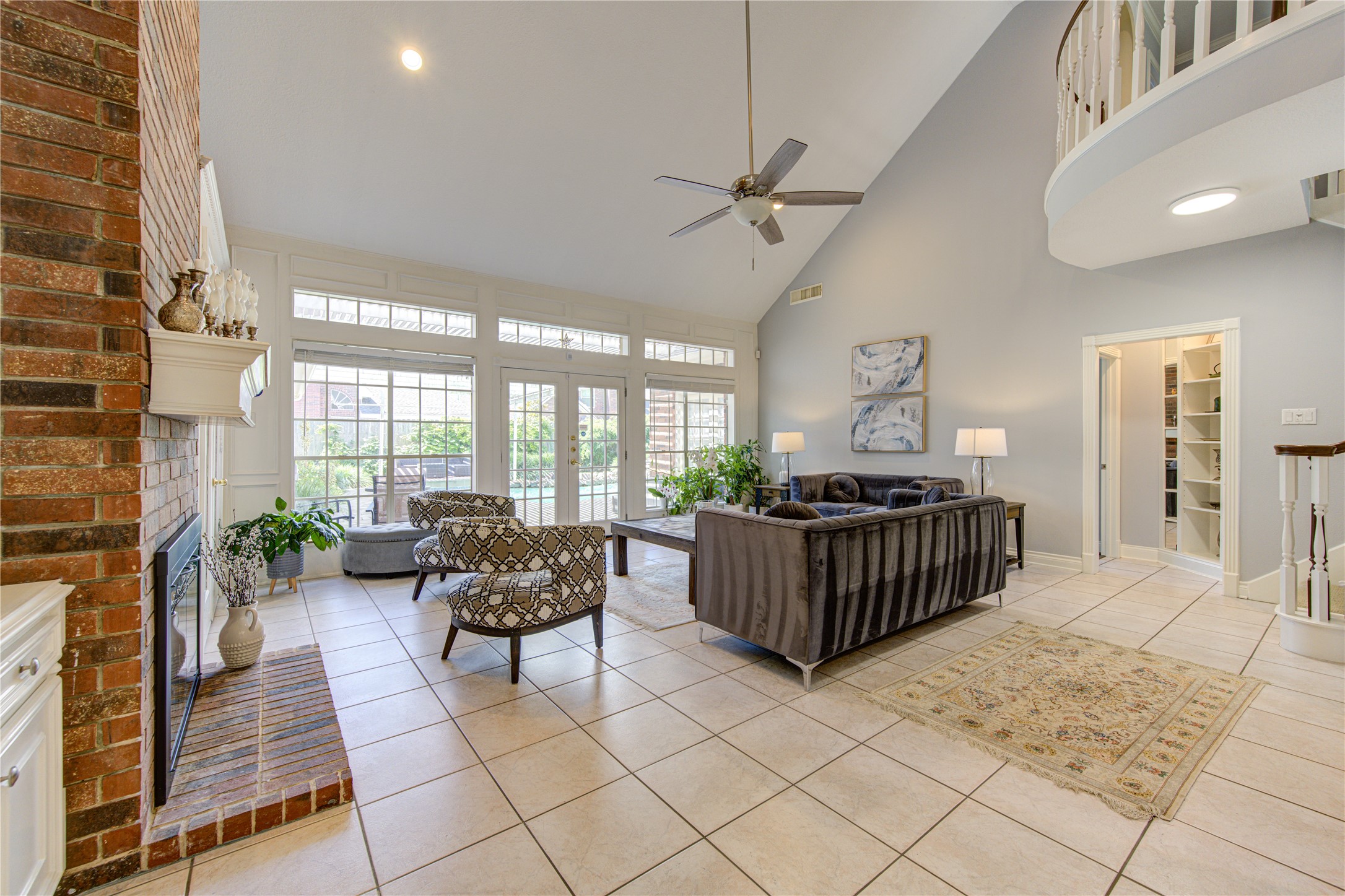 3622 Springhill Lane Sugar Land, TX 77479 - Photo 18 of 50 a living room with furniture and a large window