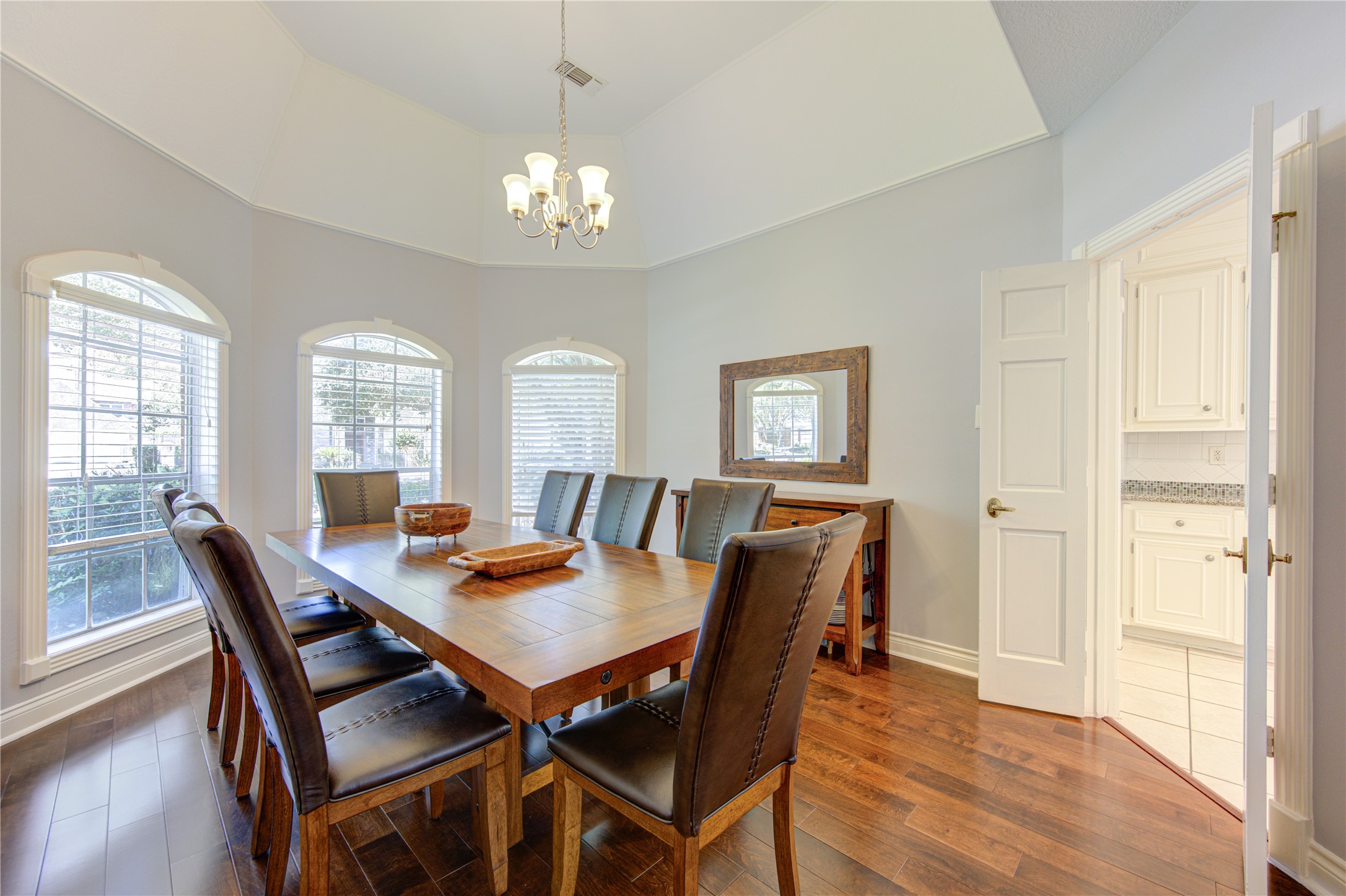 3622 Springhill Lane Sugar Land, TX 77479 - Photo 6 of 50 a view of a dining room with furniture window and wooden floor