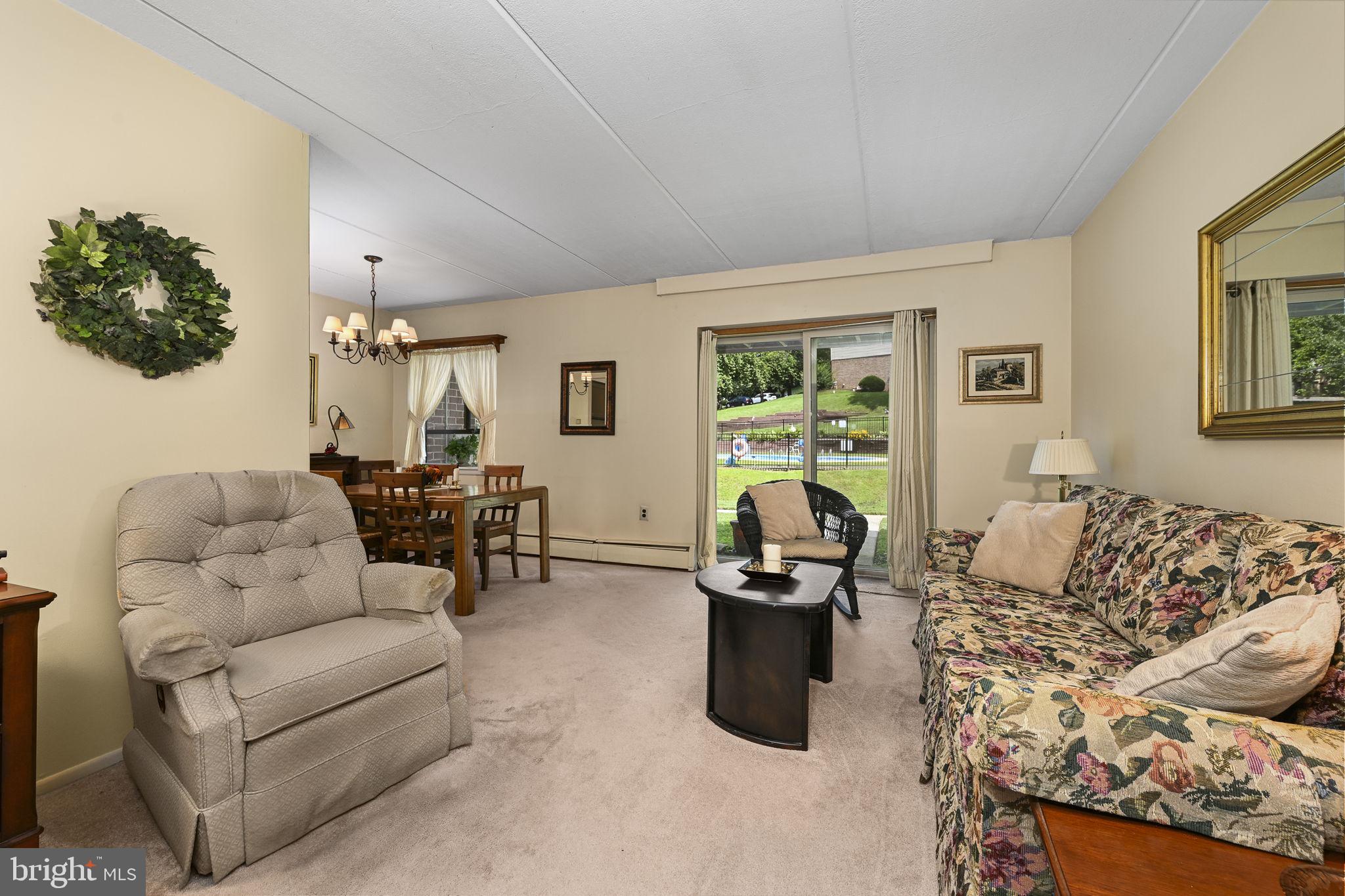 280 Bridgewater Road Brookhaven, PA 19015 - Photo 8 of 20 Cozy living space with garden views.