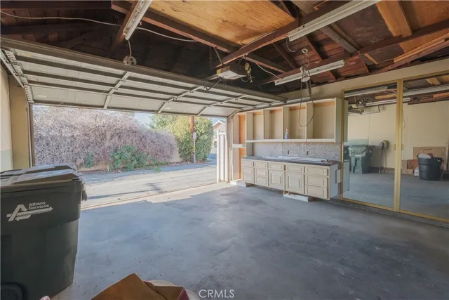 a view of storage and utility room