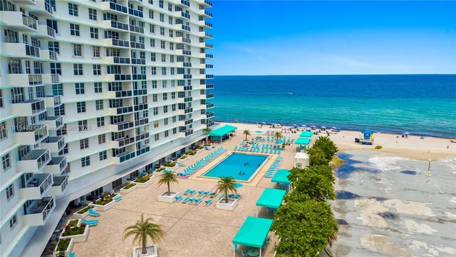 a view of a city with tall buildings