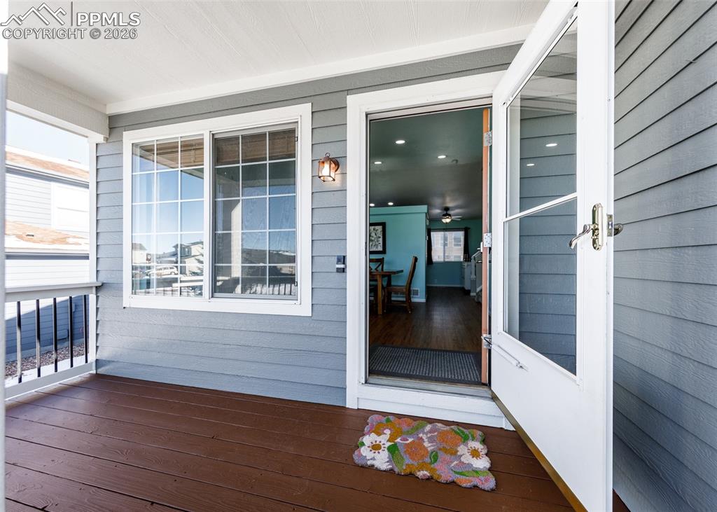 12940 Casa De Campo Road Peyton, CO 80831 - Photo 4 of 50 wooden floor and window in a room