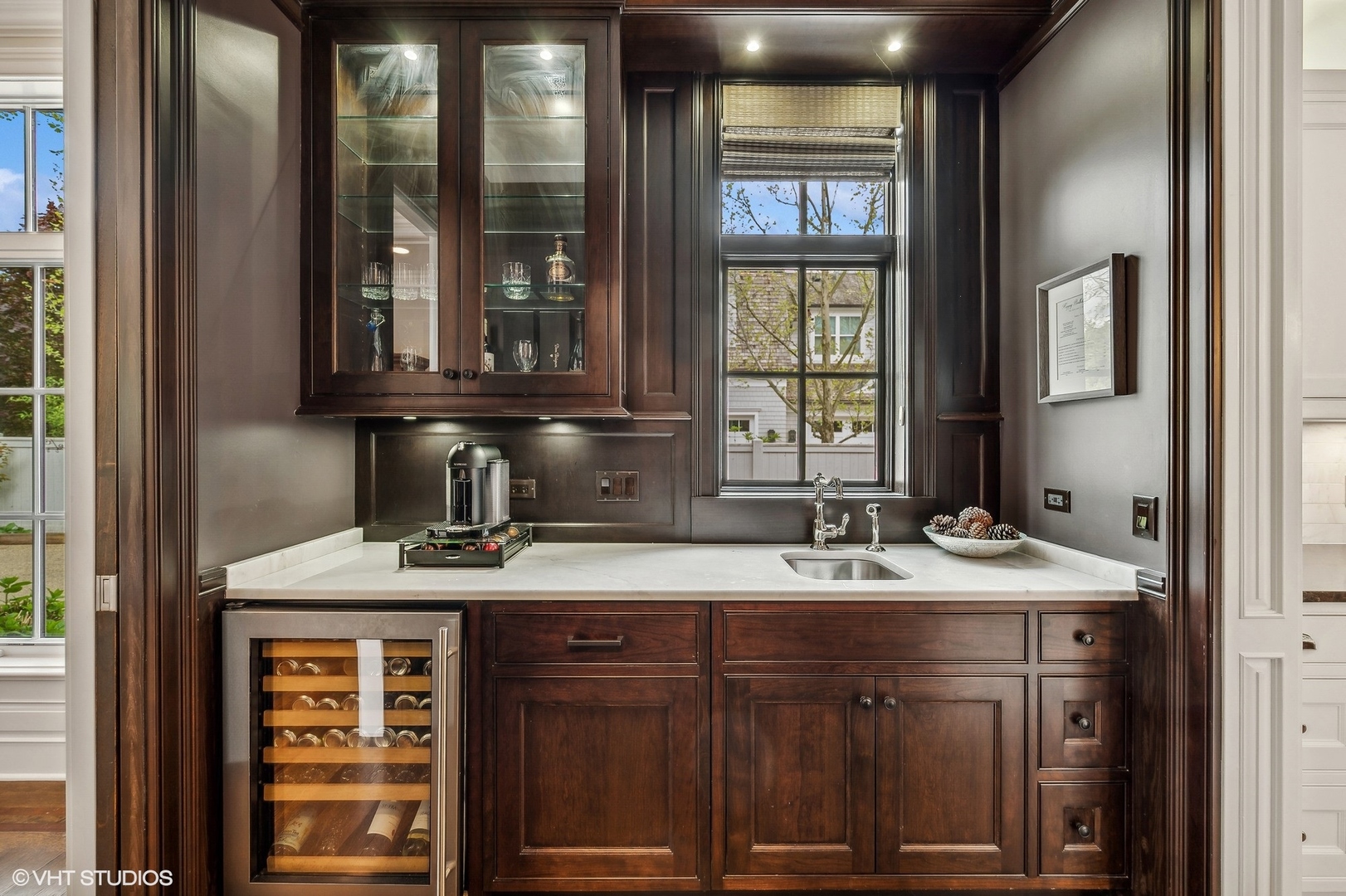 1228 Westmoor Road Winnetka, IL 60093 - Photo 13 of 70 a bathroom with a sink and a mirror