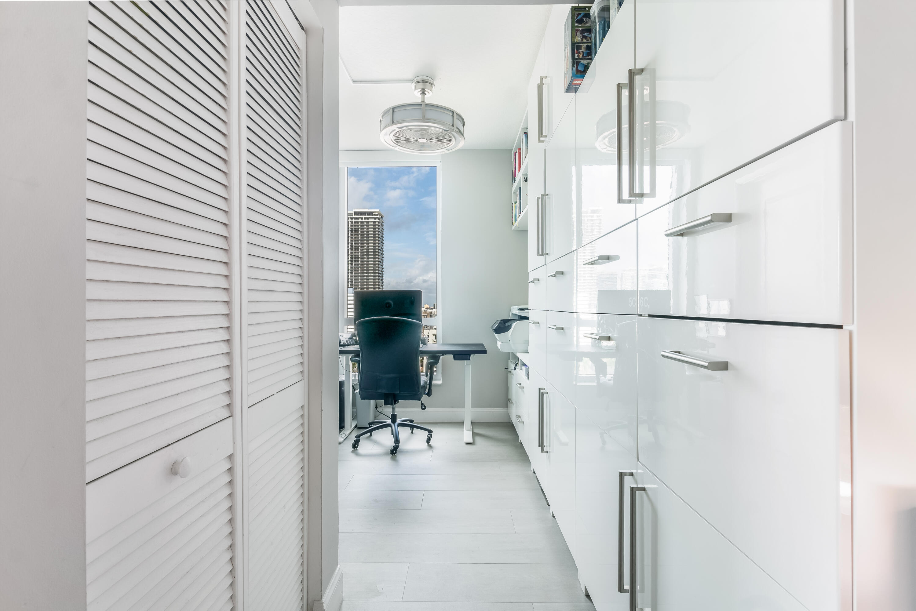 333 Northeast 24th Street, Unit 1102 Miami, FL 33137 - Photo 27 of 51 a view of entryway and hall with wooden floor
