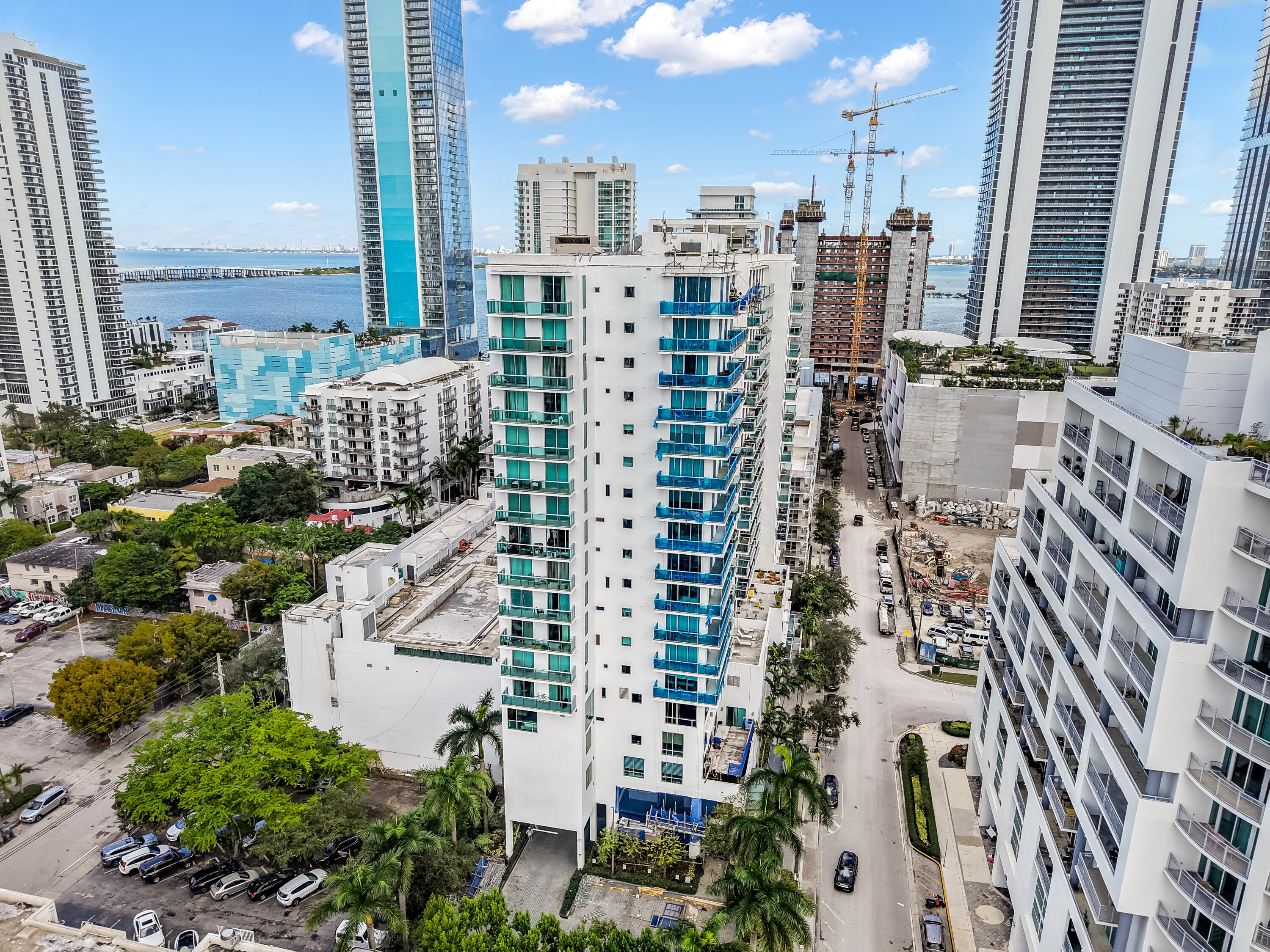 333 Northeast 24th Street, Unit 1102 Miami, FL 33137 - Photo 50 of 51 a city view with tall buildings