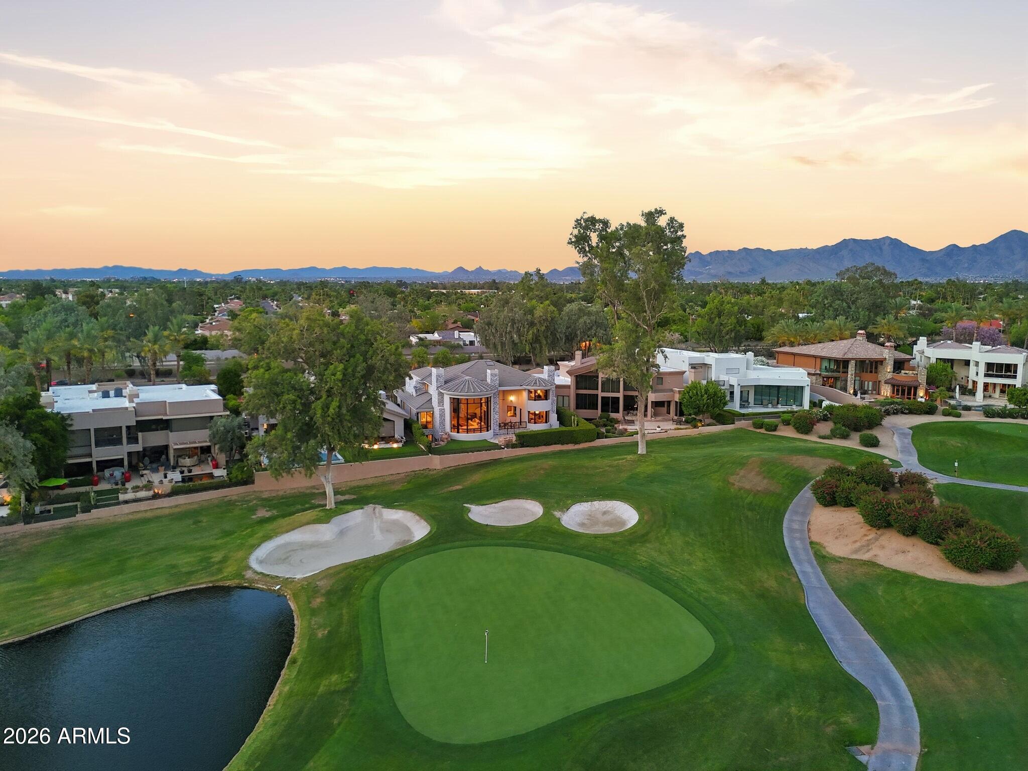 7475 East Gainey Ranch Road, Unit 7 Scottsdale, AZ 85258 - Photo 11 of 77 011_Golf Course Aerial View
