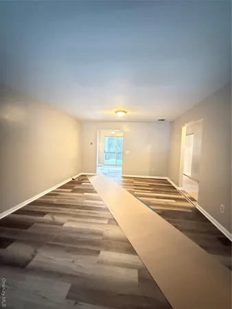 a view of empty room