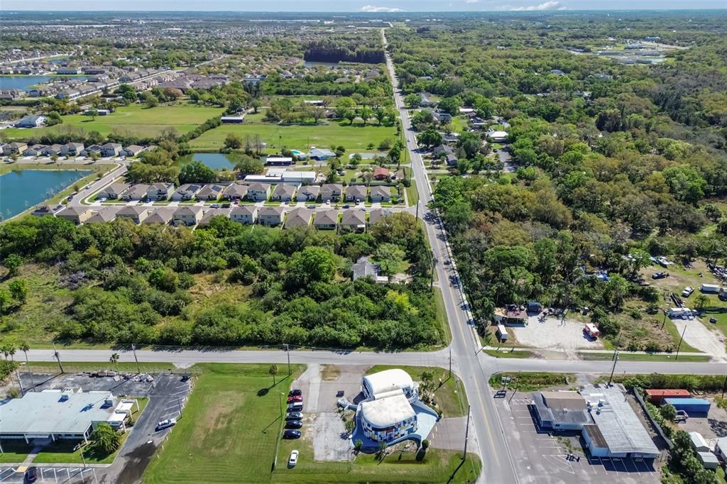 100 East Shell Point Road Ruskin, FL 33570 - Photo 41 of 41 an aerial view of a city with lots of residential buildings