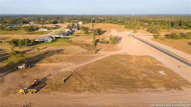 a view of city and ocean