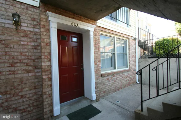 a view of front door of house