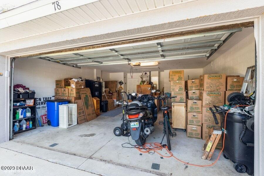 78 Jennifer Circle Ponce Inlet, FL 32127 - Photo 32 of 33 Garage