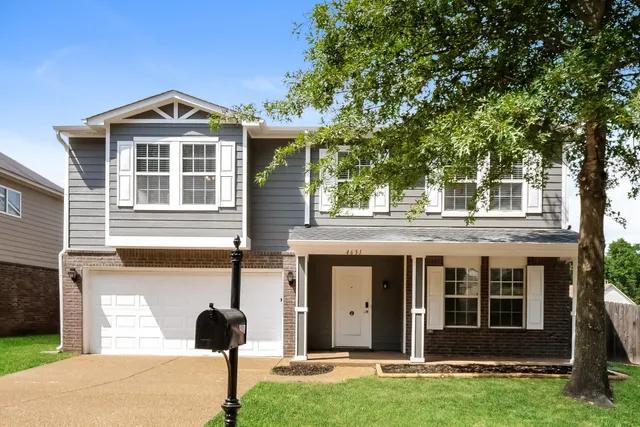 front view of house with a yard