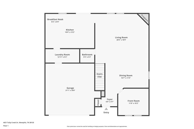 a picture of a floor plan