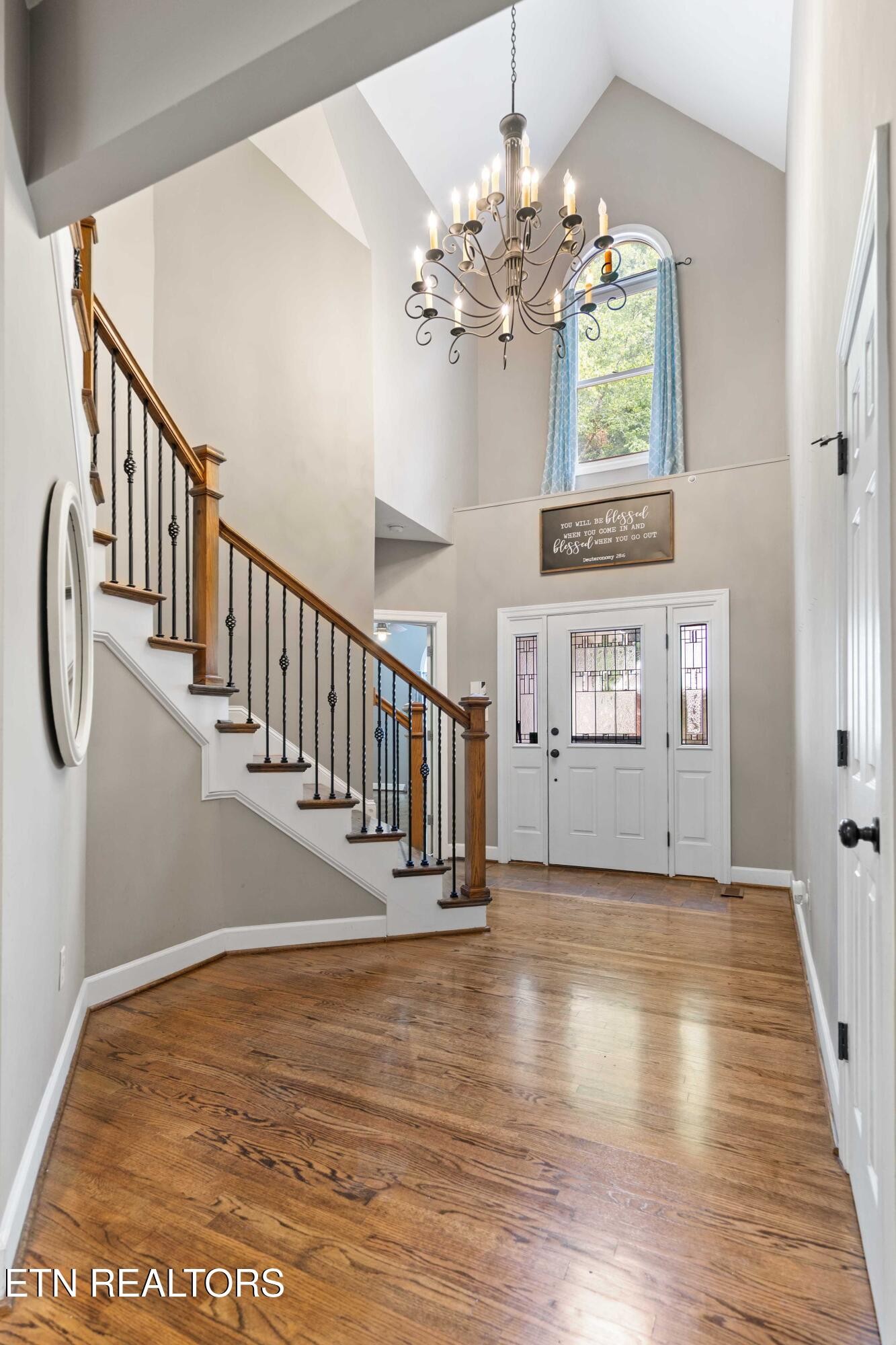 309 Bullrun Valley Drive Heiskell, TN 37754 - Photo 16 of 49 a view of entryway and hall with wooden floor