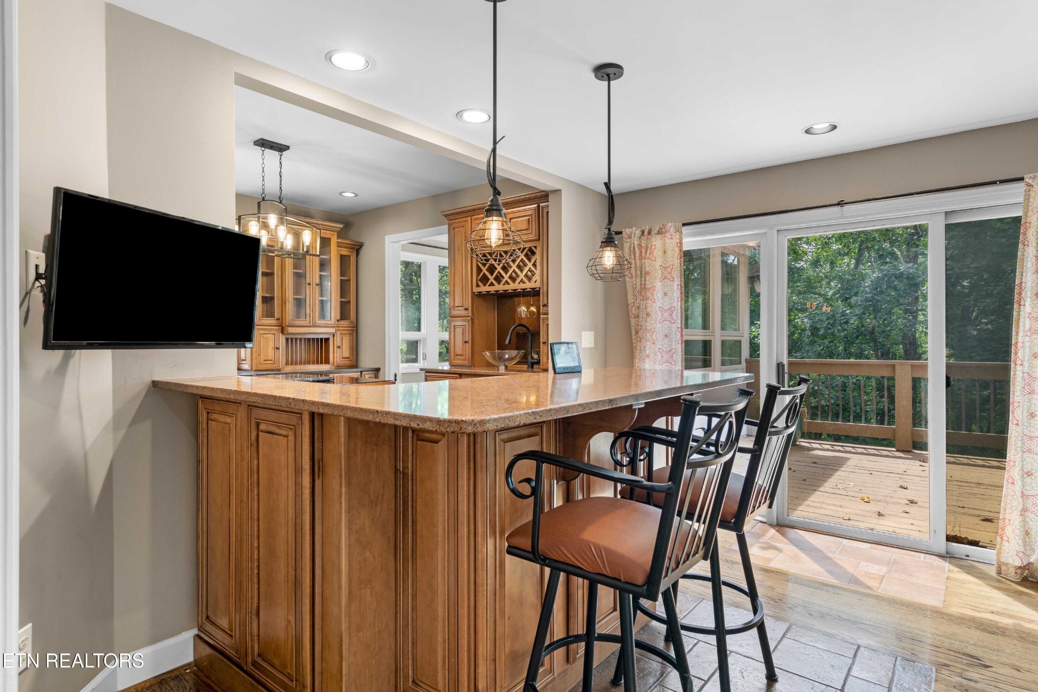 309 Bullrun Valley Drive Heiskell, TN 37754 - Photo 8 of 49 a view of a dining room with furniture window and outside view