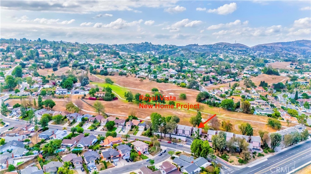 1525 Walnut Leaf Drive, Unit 211 Walnut, CA 91789 - Photo 26 of 26 an aerial view of residential houses with outdoor space and street view