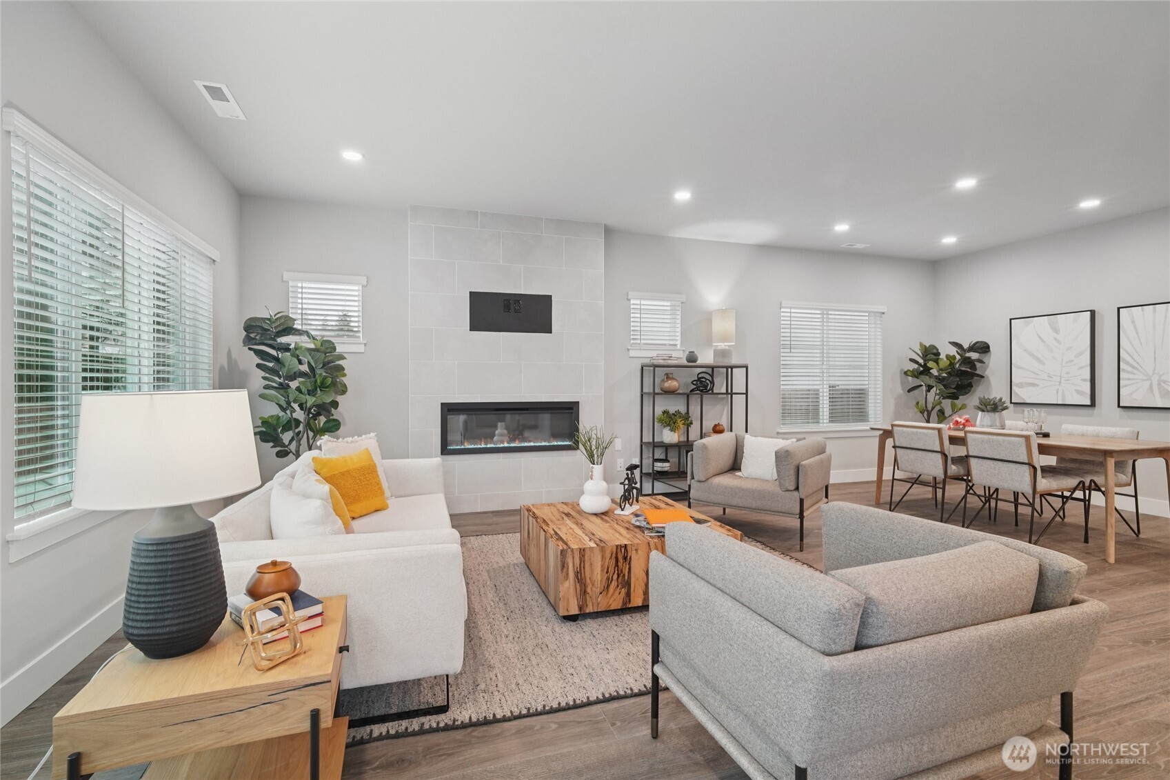 3822 194th Street Southeast Bothell, WA 98012 - Photo 2 of 29 a living room with furniture fireplace and window