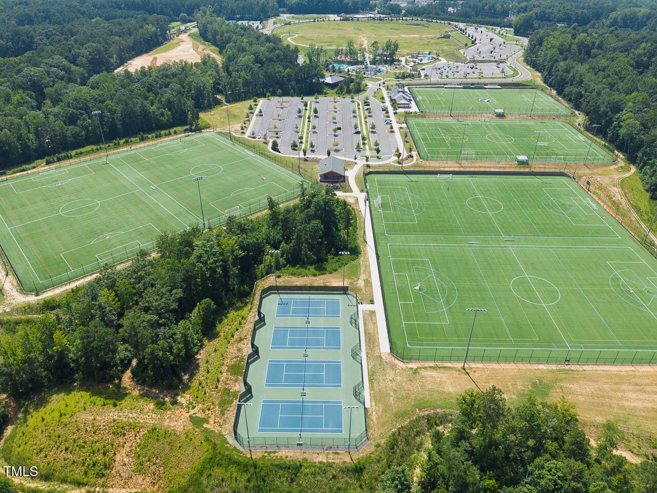 1059 Torrence Drive Apex, NC 27502 - Photo 48 of 49 a view of a tennis court