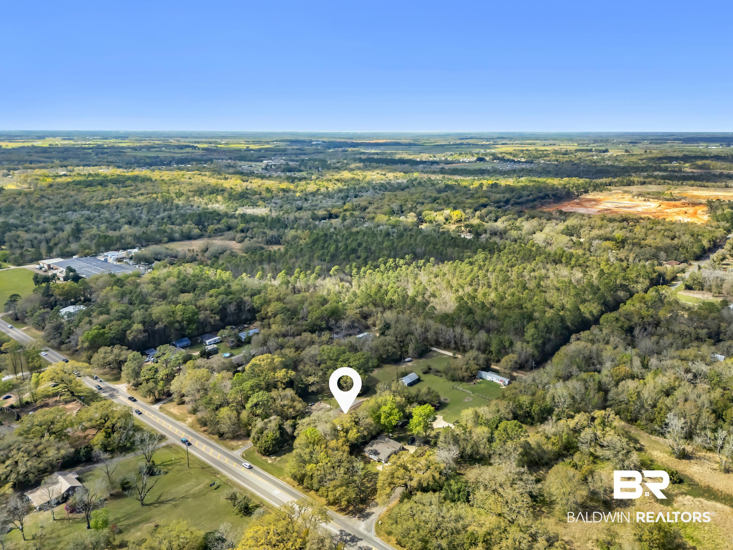 17463 Highway 98 Foley, AL 36535 - Photo 54 of 57 Bird's eye view of a forest