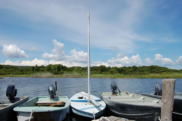 a outdoor view with a sitting space