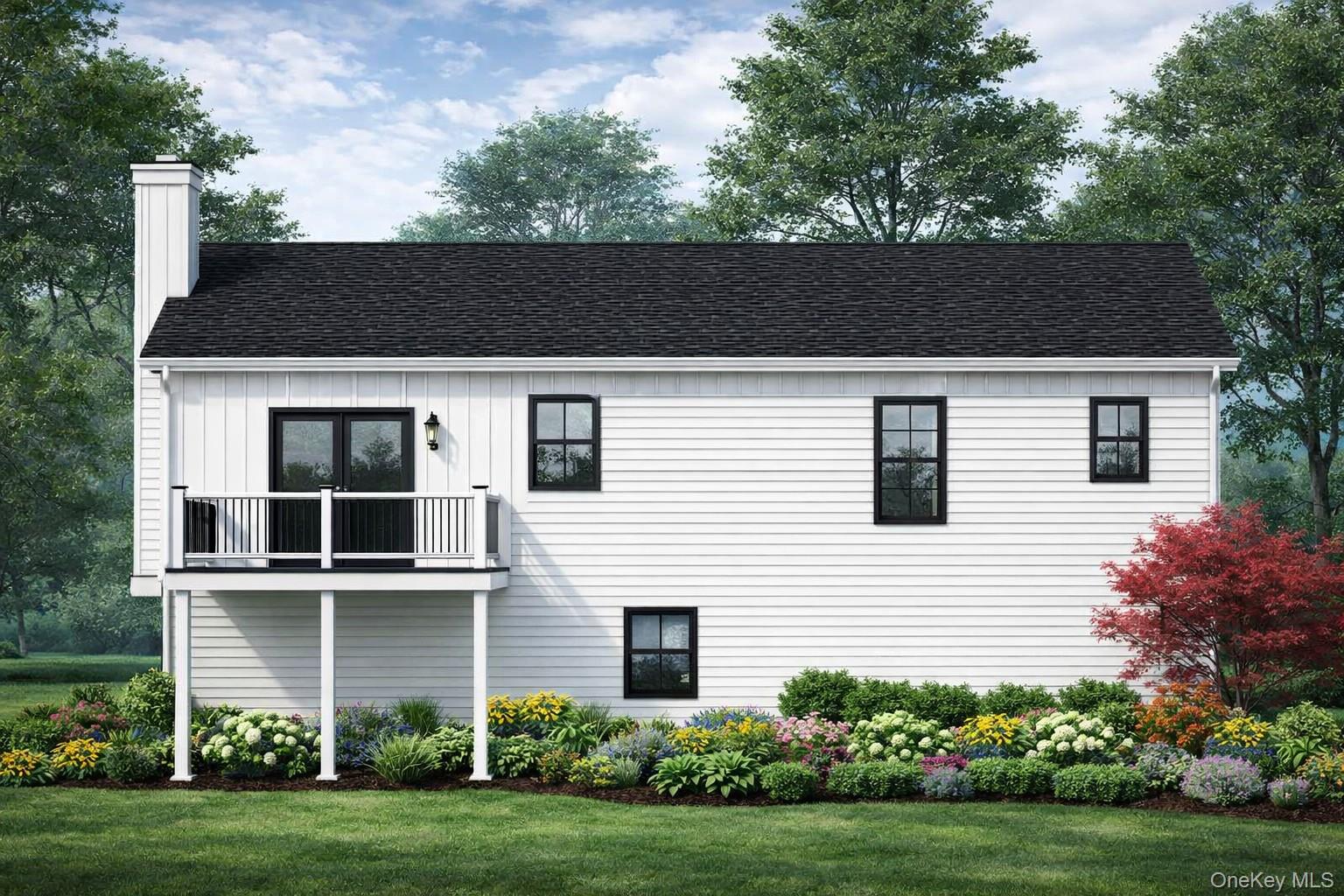 455-4 Middle Road Riverhead, NY 11901 - Photo 3 of 6 a house view with a garden space