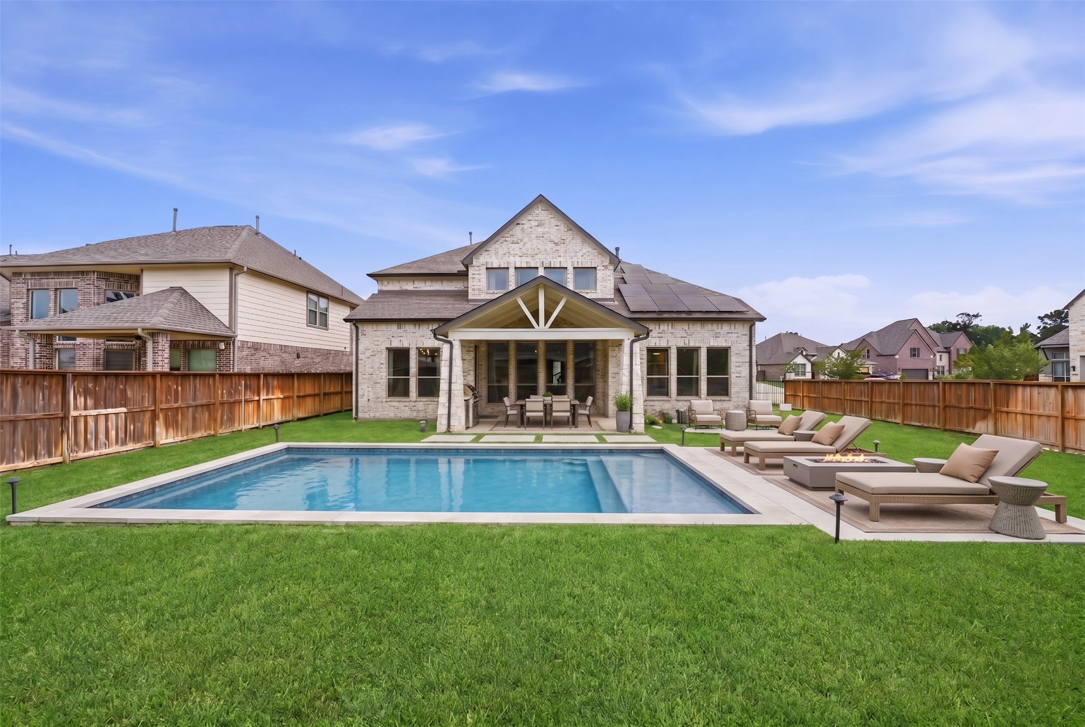 8673 Burdekin Road Magnolia, TX 77354 - Photo 47 of 50 Feast your eyes on this Virtually staged swimming pool concept.