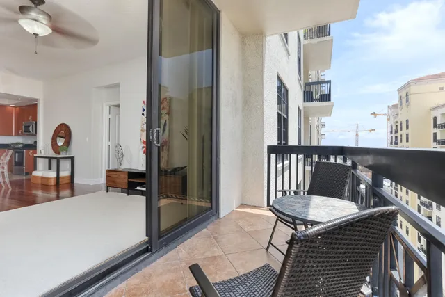 a view of a living room and dining room