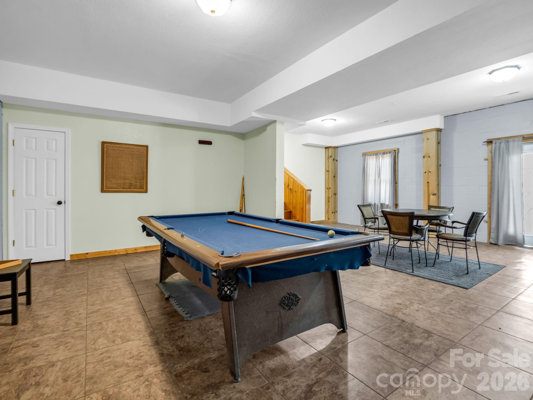 1050 Cross Ridge Drive Rutherfordton, NC 28139 - Photo 36 of 48 a room with furniture pool table and windows