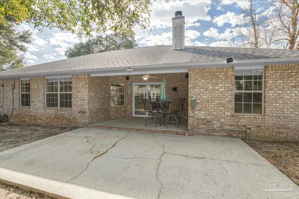 a house with a outdoor space