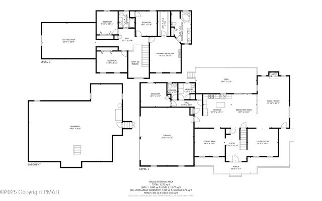 a view of entryway with stairs and wooden floor