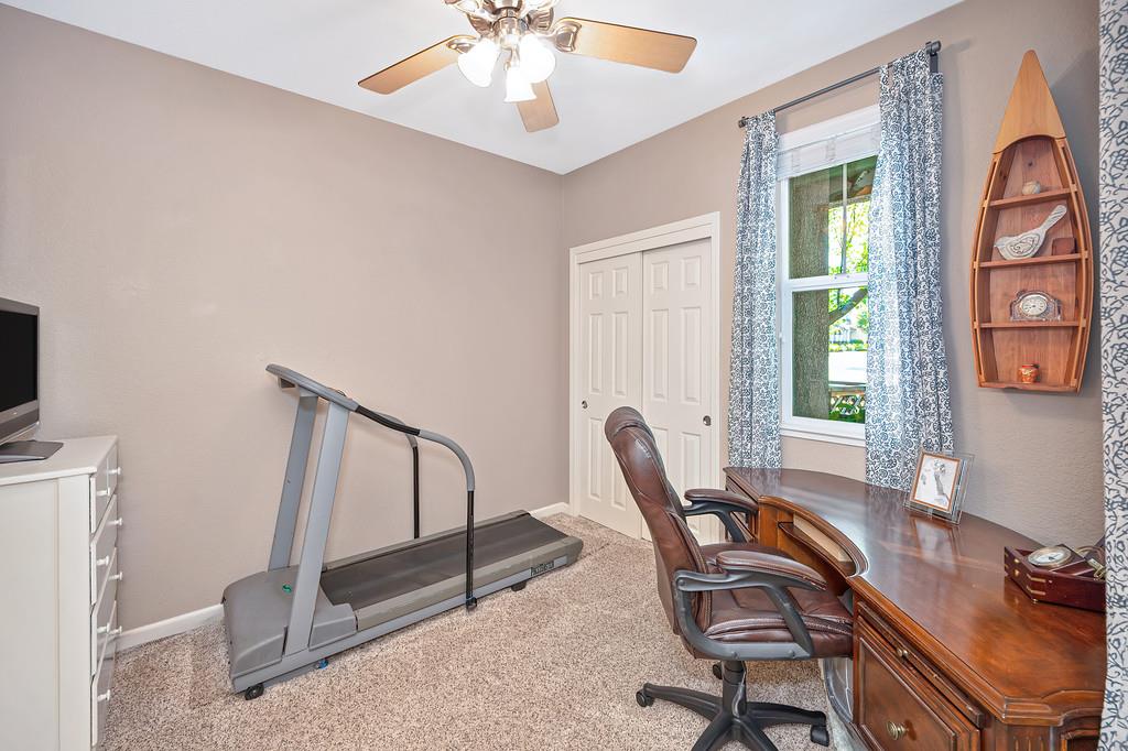 2603 Las Palomas Loop Lincoln, CA 95648 - Photo 12 of 22 a workspace with chandelier