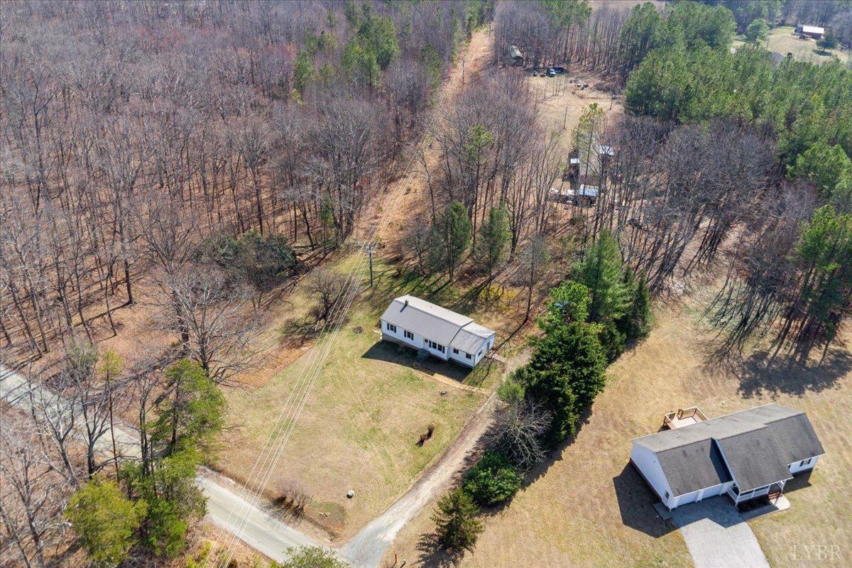 146 Watts Mill Road Pamplin, VA 23958 - Photo 1 of 37 an aerial view of houses with yard