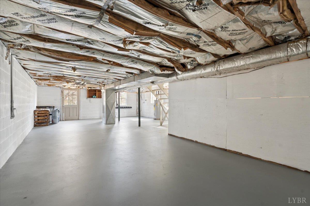 146 Watts Mill Road Pamplin, VA 23958 - Photo 23 of 37 a view of a room with wooden walls